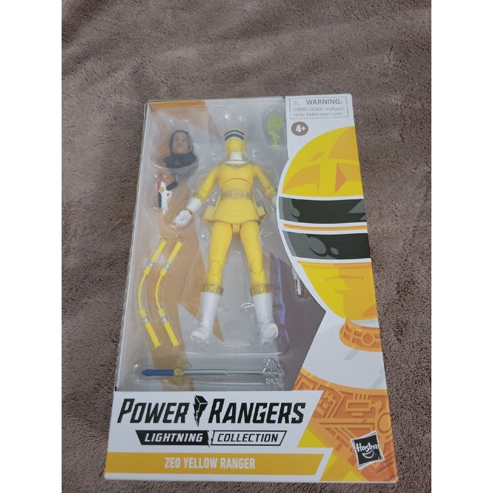 Hasbro Power Rangers Lightning Collection Zeo Yellow Ranger‎ Action Figure -...
